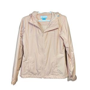 Columbia Light Pink Windbreaker Jacket
